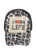 Load image into Gallery viewer, Mom Life High Ponytail Hat
