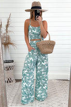 Load image into Gallery viewer, 2 Piece Cami Crop Top &amp; Wide Leg Pant Set
