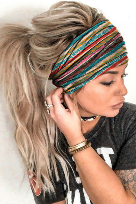 Wide Yoga Headband – The Tipsy Gypsy Boutique